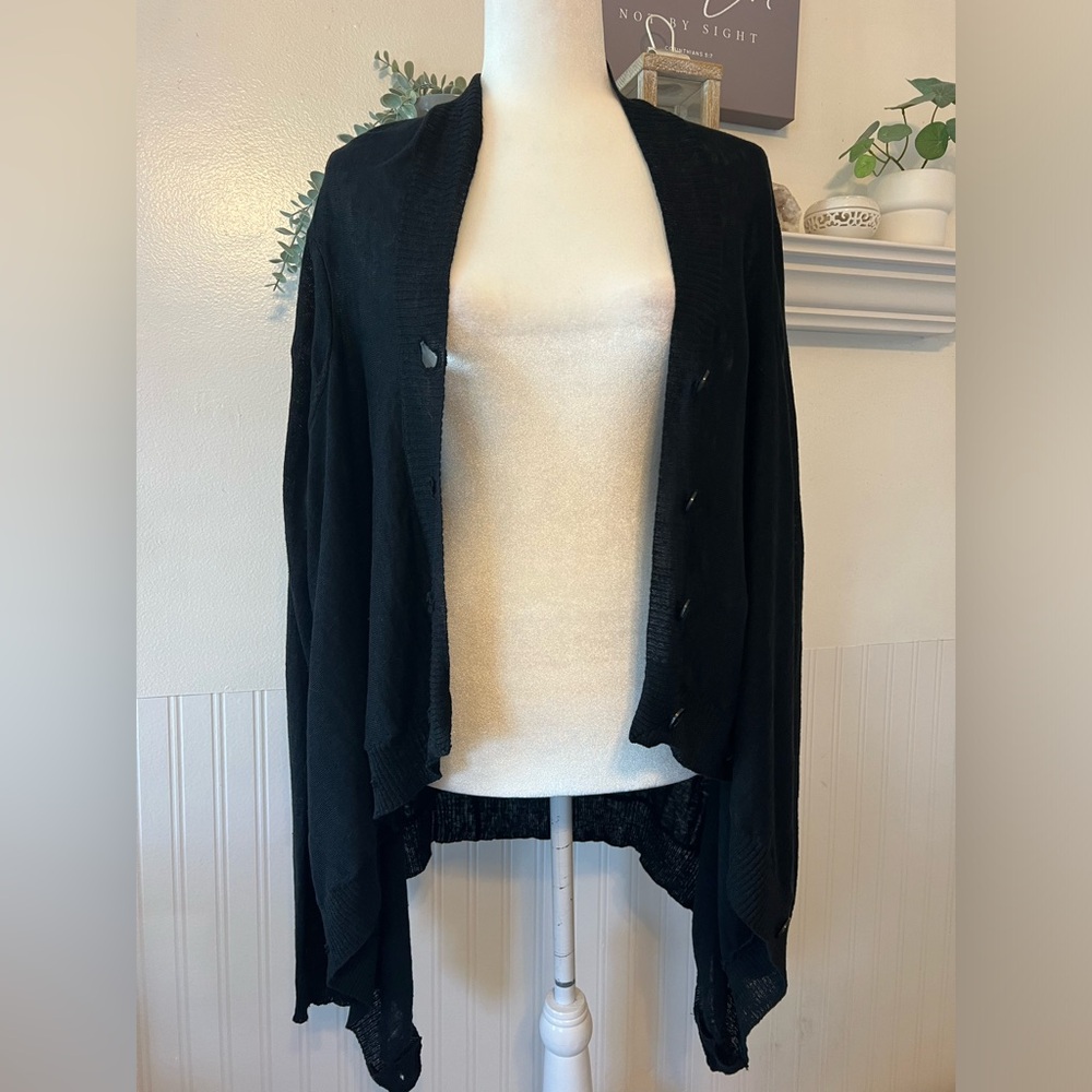 OAK WOMEN’S LINEN CARDIGAN / Flawed - SIZE: LARGE